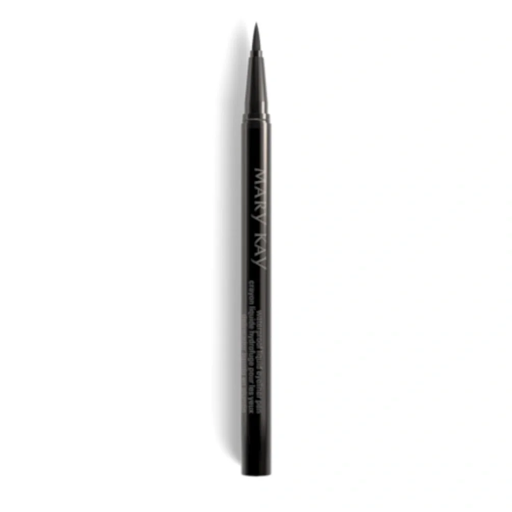 Mary Kay Waterproof Liquid Eyeliner Pen Intense Black Size .05 Ounces New in Box